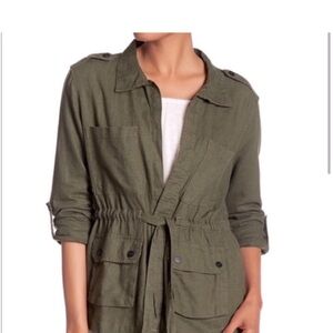 Olive Green Women's Utility Jacket